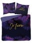 Hollandi voodipesu 160x200 Amore Purple Leaf Holland Purple hind ja info | Voodipesu | kaup24.ee