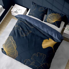 Hollandi voodipesu 160x200 Gold Leaf Flower Holland Navy Blue hind ja info | Voodipesu | kaup24.ee