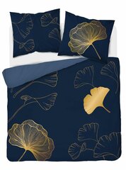 Hollandi voodipesu 220x200 Gold Leaf Flowers Holland Navy Blue цена и информация | Постельное белье | kaup24.ee