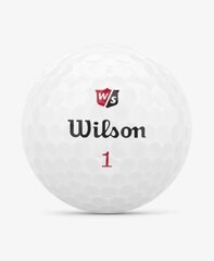 Wilson Golfipallid Duo Soft - 12 tk hind ja info | Golf | kaup24.ee