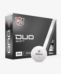 Мячи для гольфа Wilson Duo Soft - 12 шт. цена и информация | Гольф | kaup24.ee