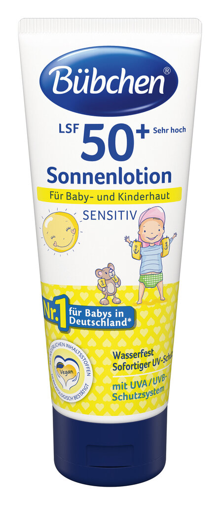 Päikesekaitsekreem lastele SPF50+ 100 ml цена и информация | Päikesekreemid | kaup24.ee