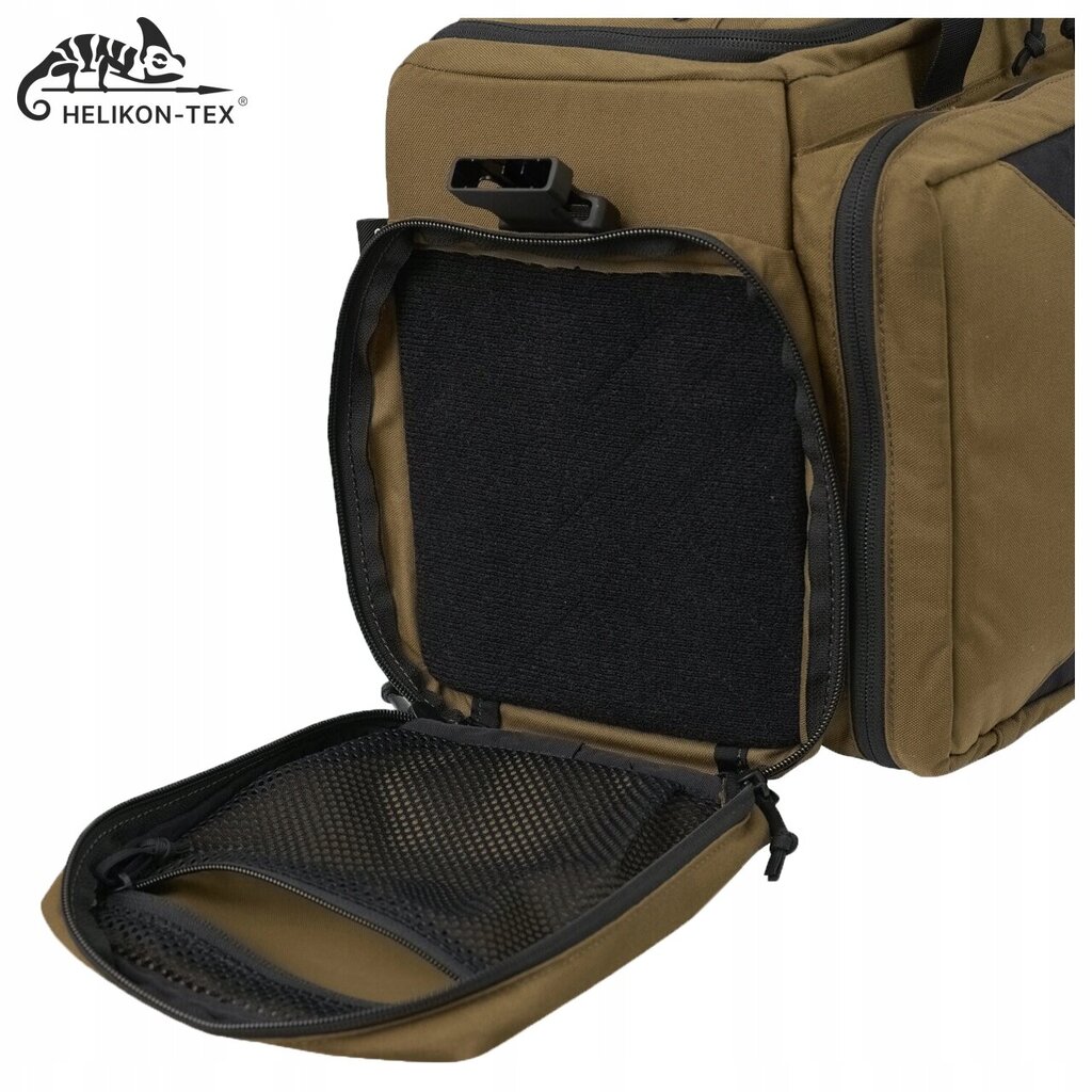 Taktikaline kott, Helikon-Tex, MISSION Bag Cordura, Coyote Black, 16,8 l цена и информация | Spordikotid, seljakotid | kaup24.ee