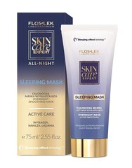 Ühtlustav öine näomask Floslek Skin Care Expert 75 ml hind ja info | Näomaskid, silmamaskid | kaup24.ee