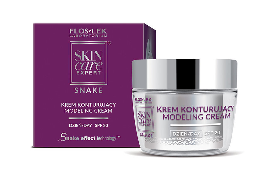 Modelleeriv päevakreem Floslek Skin Care Expert Snake SPF 20 50 ml цена и информация | Näokreemid | kaup24.ee