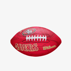 Wilson NFL Juuniori Meeskonna Logo Jalgpall - San Francisco 49ers hind ja info | Jalgpalli varustus ja riided | kaup24.ee