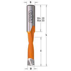 CMT Tühi puurimispistoda D10 I35 L70 S10 mm / X-treme HM / parempoolne / parempoolne hind ja info | Akutrellid, kruvikeerajad | kaup24.ee