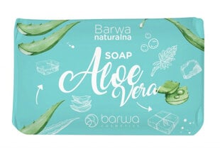 Niisutav seep näole ja kätele Aaloe Vera ekstraktiga Barwa Naturalna Soap Aloe Vera 100 g hind ja info | Seebid | kaup24.ee