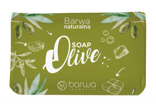 Мыло для жирной кожи с экстрактом оливок Barwa Naturalna Soap Olive 100 г цена и информация | Мыло | kaup24.ee