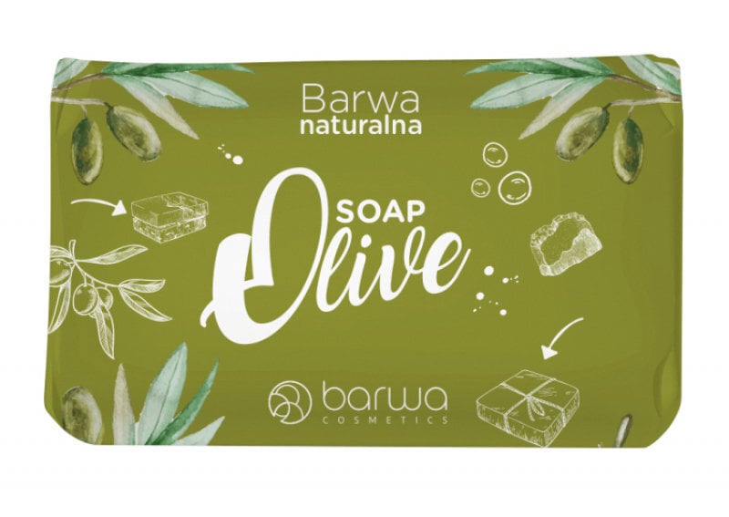 Seep rasusele nahale oliiviekstraktiga Barwa Naturalna Soap Olive 100 g цена и информация | Seebid | kaup24.ee