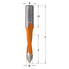 CMT Pilootpuur D4,76 I35 L70 S10 mm / standard HM / paremakäeline hind ja info | Akutrellid, kruvikeerajad | kaup24.ee