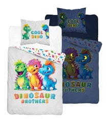 Pimedas helendav voodipesu 140x200 Dinosaurus Milusie hind ja info | Beebide ja laste voodipesu | kaup24.ee