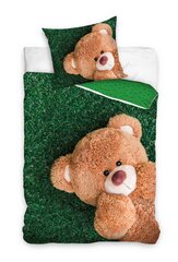 Voodipesu 160x200 Noorte puuvillane Teddy karu hind ja info | Beebide ja laste voodipesu | kaup24.ee