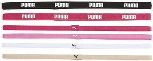 Puma Oбодки At Sportbands (6pcs) White Black Cream Pink 053452 27 053452 27 цена и информация | Спортивная одежда для женщин | kaup24.ee