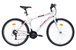 Naiste jalgratas Bottari Milano, 26'' valge цена и информация | Велосипеды | kaup24.ee