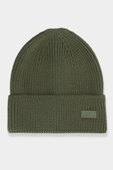 Men's Winter Hat with 4F Logo 4FAW23ACAPM311-43S Khaki 29507-49 цена и информация | Мужские ботинки | kaup24.ee