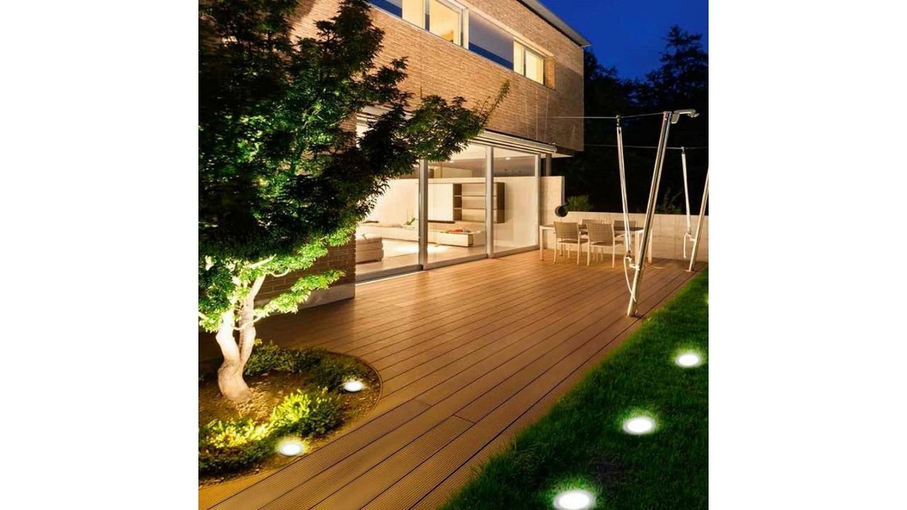 Süvistatav aiavalgusti, ruut hind ja info | Aia- ja õuevalgustid | kaup24.ee
