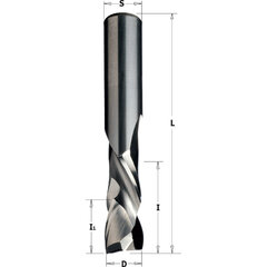 190.040.11 CMT VHM FINISHING MILL Z1+1 D4 I15 S4 POSITIVE + NEGATIVE цена и информация | Фрезы | kaup24.ee