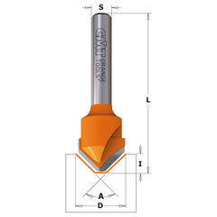 CMT Фреза для ALUCOBOND® 135° D18 S6 мм цена и информация | Фрезы | kaup24.ee