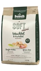 Bosch Pet Food Plus SOFT MINI Перепелиные & Potato 2,5 кг цена и информация | Сухой корм для собак | kaup24.ee