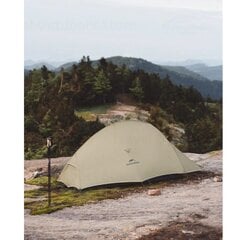 Telk Naturehike Cloud Up 2 inimesele + matt (uus versioon 2024 )20D, khaki hind ja info | Telgid | kaup24.ee