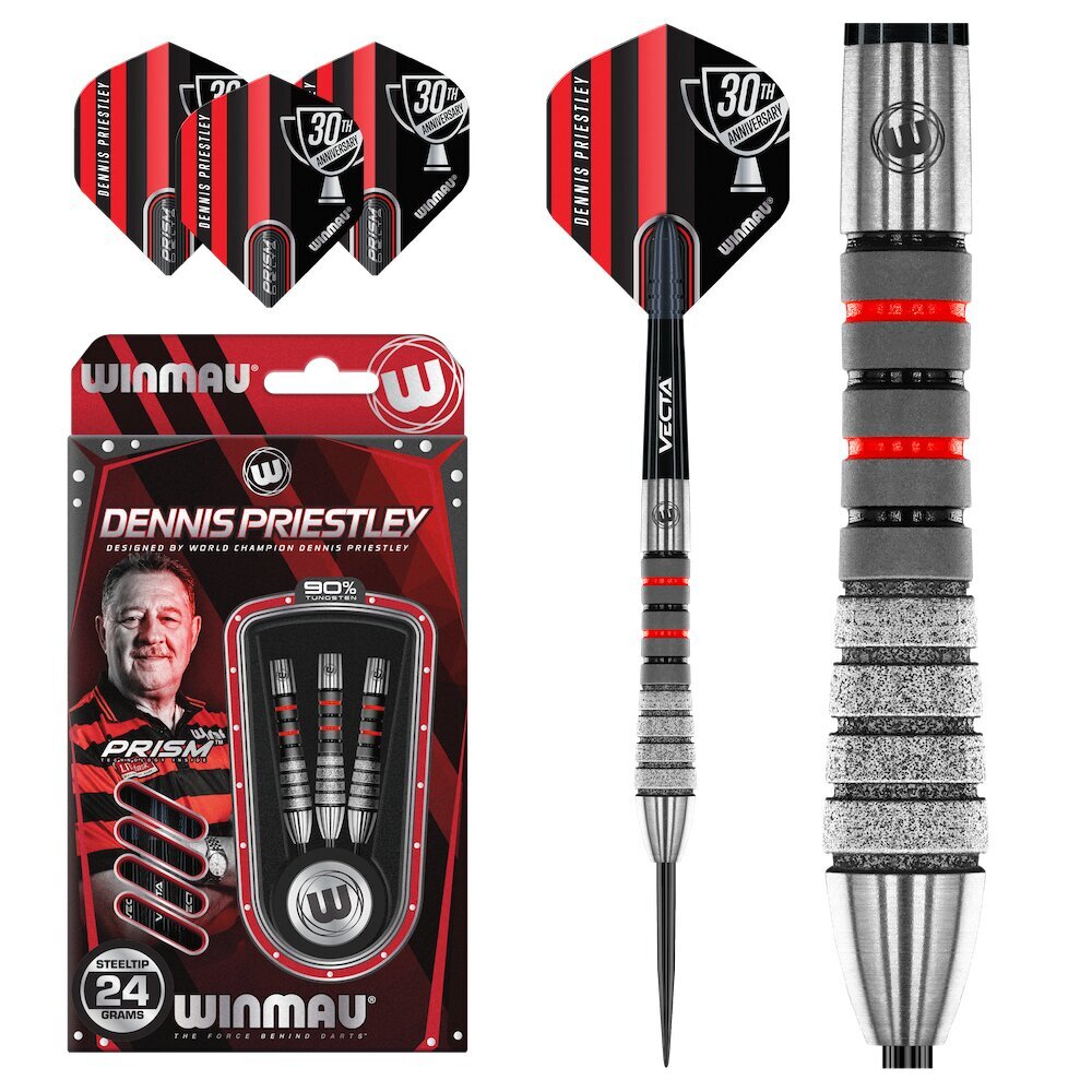 Noolemäng Winmau Dennis Priestley Diamond 3-Zero, 24 g, erinevad värvid. hind ja info | Noolemängud | kaup24.ee