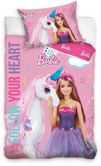 Voodikomplekt 100x135 Padi + voodipesu Barbie Printsess Muinasjutt hind ja info | Voodilinad | kaup24.ee