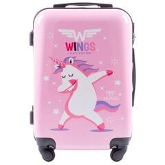 Laste kohver Unicorn 55cm S 38L tiibadega hind ja info | Voodilinad | kaup24.ee