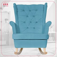 Family Furniture Gaja kiiktool Skandinaavia sinine jalastele sinine цена и информация | Кресла в гостиную | kaup24.ee