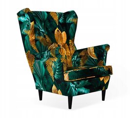 ARI PRINT Skandinaavia kõrvaklapi tugitool Family Furniture monstera leaf troopiline цена и информация | Кресла в гостиную | kaup24.ee