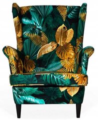 ARI PRINT Skandinaavia kõrvaklapi tugitool Family Furniture monstera leaf troopiline цена и информация | Кресла в гостиную | kaup24.ee