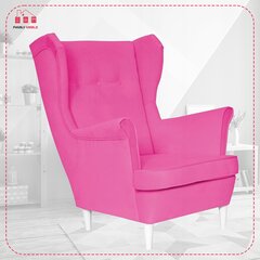 Family Furniture Diana Skandinaavia tugitool roosa barbie fuksiaga piki цена и информация | Кресла в гостиную | kaup24.ee