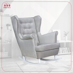 Family Furniture Diana kiiktool Skandinaavia halli lilla veluuriga цена и информация | Кресла в гостиную | kaup24.ee