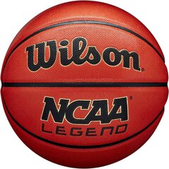 Мяч для баскетбола Wilson NCAA Legend размер 7, официальный мяч Национальной коллегиальной ассоциации по хорошей цене. цена и информация | Другие товары для фитнеса | kaup24.ee