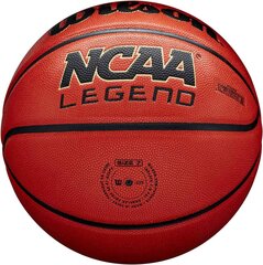 Мяч для баскетбола Wilson NCAA Legend размер 7, официальный мяч Национальной коллегиальной ассоциации по хорошей цене. цена и информация | Другие товары для фитнеса | kaup24.ee