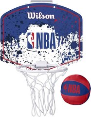 Мини-кольцо Уилсон NBA Team - NBA Красный/Белый/Синий цена и информация | Баскетбольные мячи | kaup24.ee