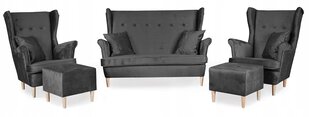 Komplekt lounge mööbel uszak Ari diivan tugitoolid poufs Family Furniture set цена и информация | Кресла в гостиную | kaup24.ee