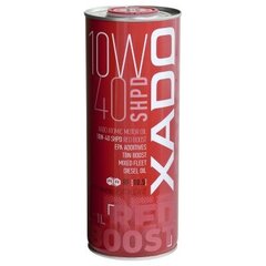 Масло моторное Xado Atomic Oil 10W-40 SHPD Red Boost, 1л цена и информация | Моторные масла | kaup24.ee