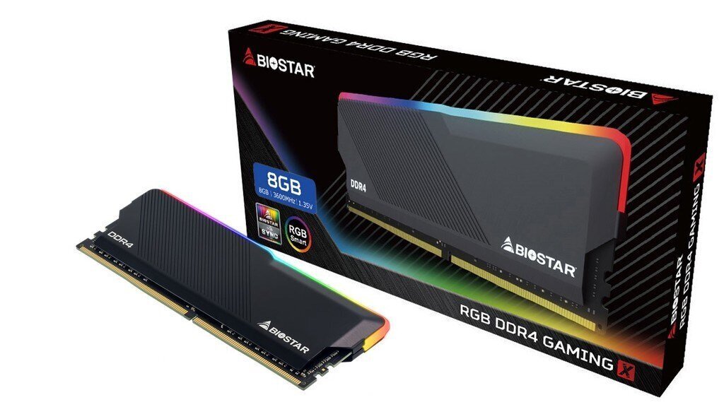 Biostar RGB Gaming X цена и информация | Operatiivmälu (RAM) | kaup24.ee