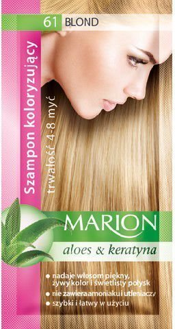 Tooniv šampoon Marion 40 ml, 61 Blond hind ja info | Juuksevärvid | kaup24.ee