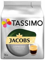 Tassimo kohvikapslid Espresso Ristretto, 16 tk hind ja info | Kohv, kakao | kaup24.ee