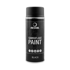 Recoil Kamuflaaživärv RAL9021M Black, 400ml цена и информация | Охотничьи принадлежности | kaup24.ee