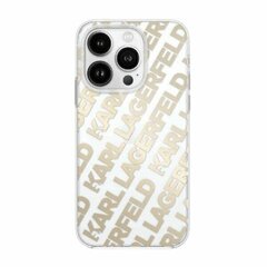 Karl Lagerfeld KLHCP15XHKFOEMD iPhone 15 Pro Max 6.7" złoty|gold hardcase IML Fullover  Logo цена и информация | Чехлы для телефонов | kaup24.ee