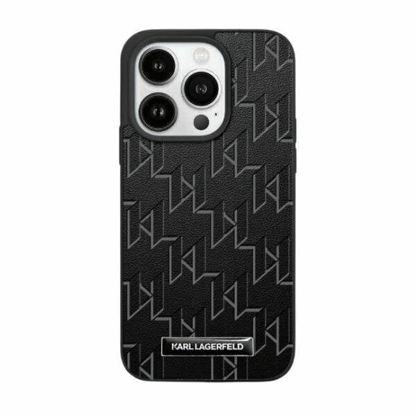 Karl Lagerfeld Leather Monogram Metal Logo цена и информация | Telefoni kaaned, ümbrised | kaup24.ee