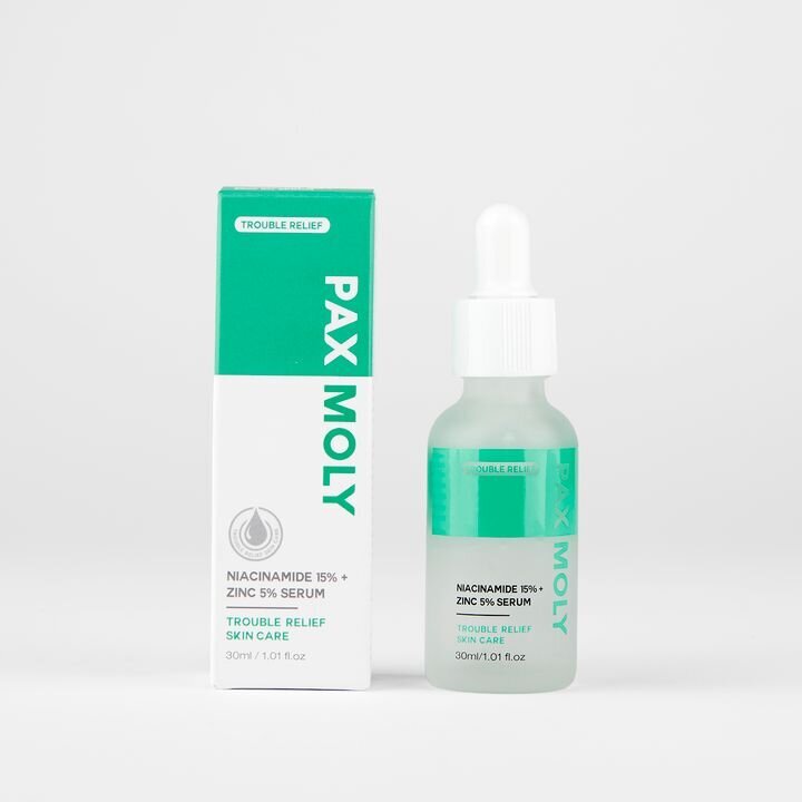 Paxmoly Niatsiinamiid 15% + Tsink 5% seerum, 30ml цена и информация | Näoõlid, seerumid | kaup24.ee