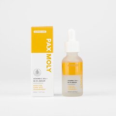 Сыворотка Pax Moly Vitamin C 15% + B5 5%, 30 мл цена и информация | Сыворотки для лица, масла | kaup24.ee