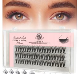 Ripsmed Lewer Eyelash Miami, 12 mm hind ja info | Kunstripsmed, ripsmekoolutajad | kaup24.ee