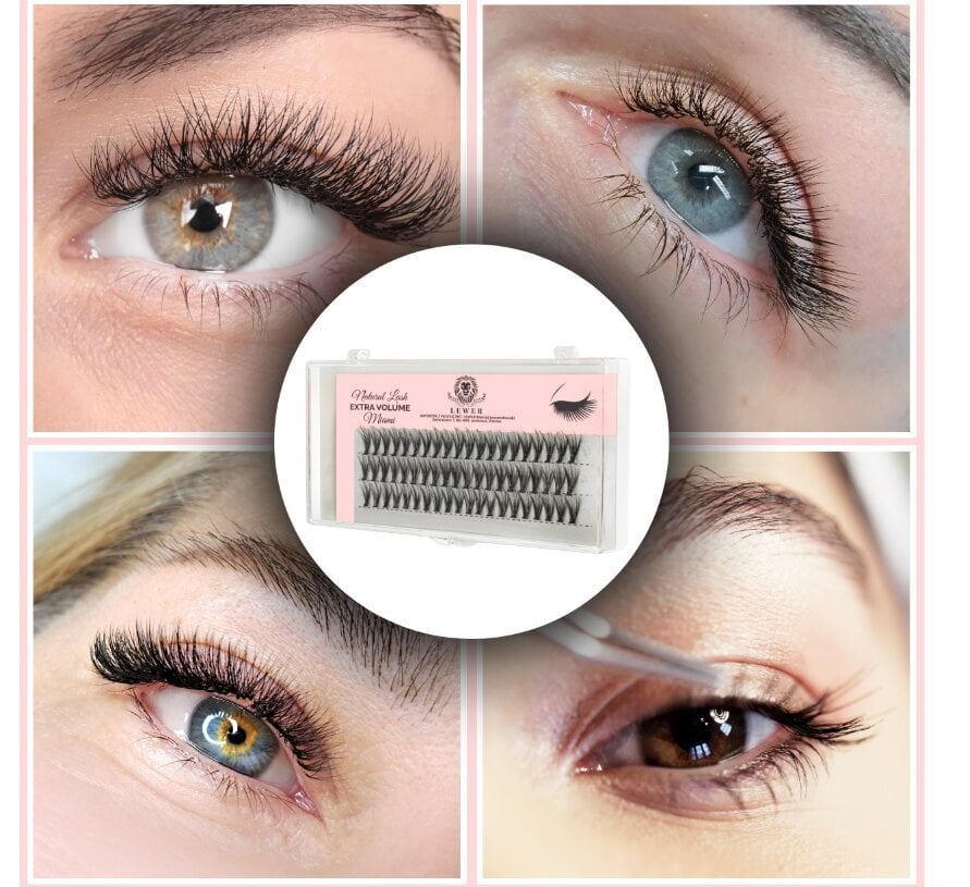 Naturaalsest siidist ripsmed Lewer Eyelash Miami, 11 mm цена и информация | Kunstripsmed, ripsmekoolutajad | kaup24.ee