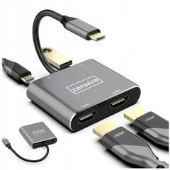 Multifunktsionaalne jaotur Zenwire USH192 hind ja info | USB jagajad, adapterid | kaup24.ee