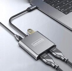 Multifunktsionaalne jaotur Zenwire USH192 цена и информация | Адаптеры и USB-hub | kaup24.ee